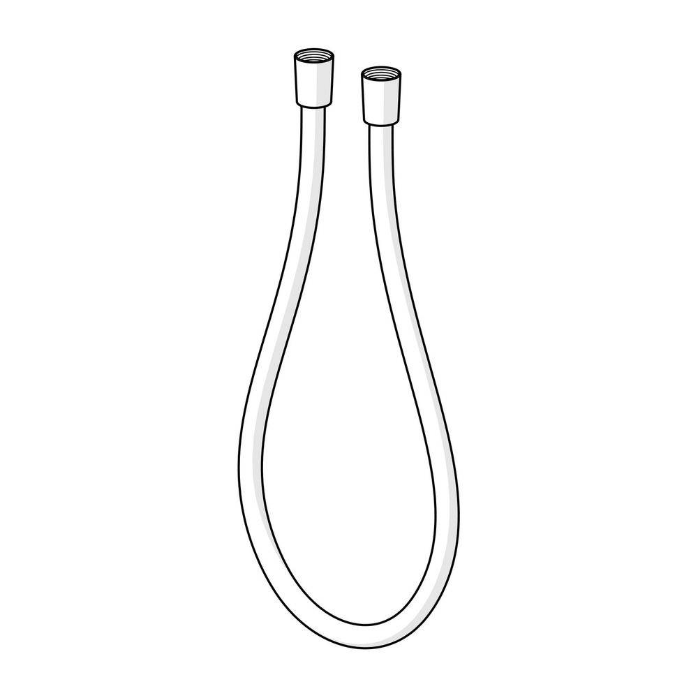 Hansa Schlauch, Länge 160cm, Chrom, 54120500-0