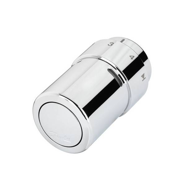 Danfoss Design Fühlerelement RTX Rücklauftemperaturbegrenzer, Chrom