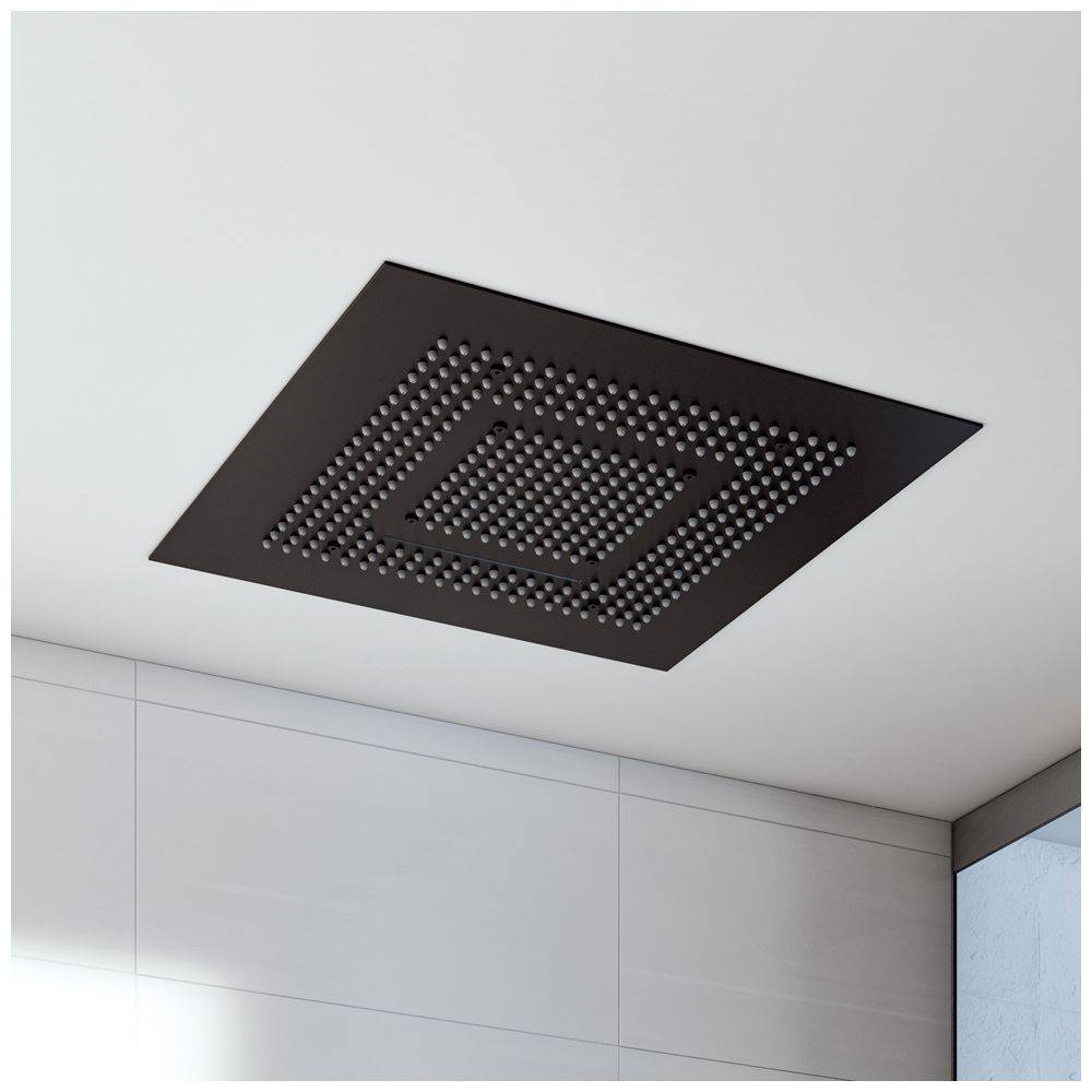 Steinberg Sensual Rain Regenpaneel 600 x mm 390 6610 S, matt black-1