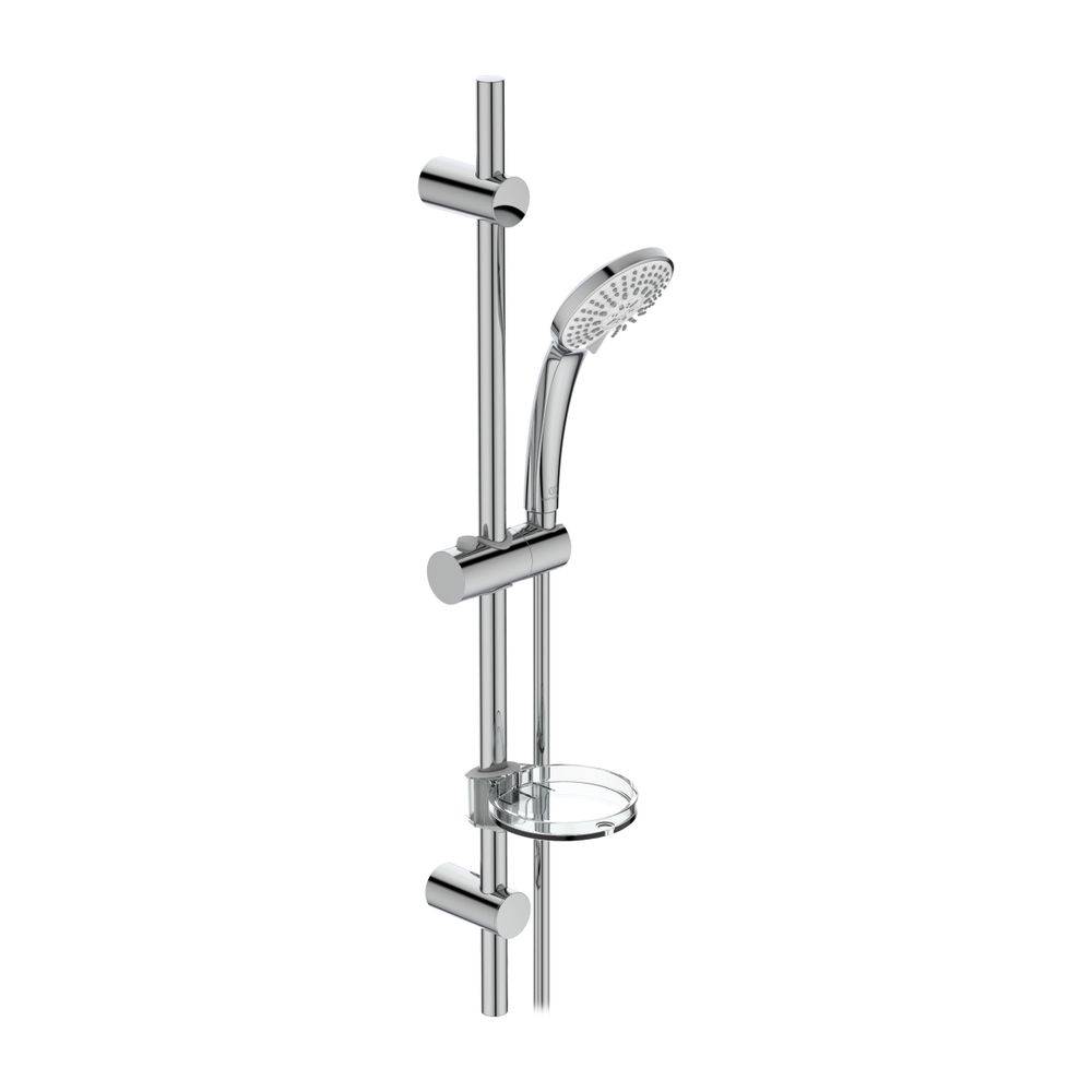Ideal Standard Brausekombination Idealrain 720mm 3-Funktionshandbrause, d:100mm Chrom-0