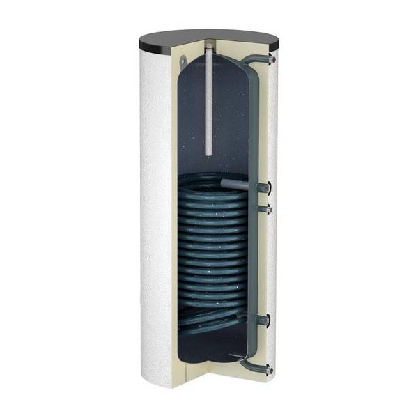 Flamco Flextherm Duo HLS Hochleistungsspeicher 400l, Weiß