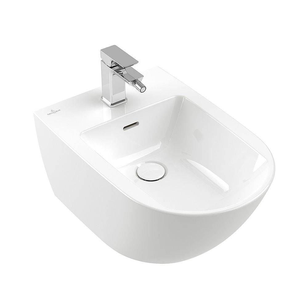 Villeroy & Boch Bidet Subway 3.0 560x375x270mm Oval wandhängend Weiß Alpin-0