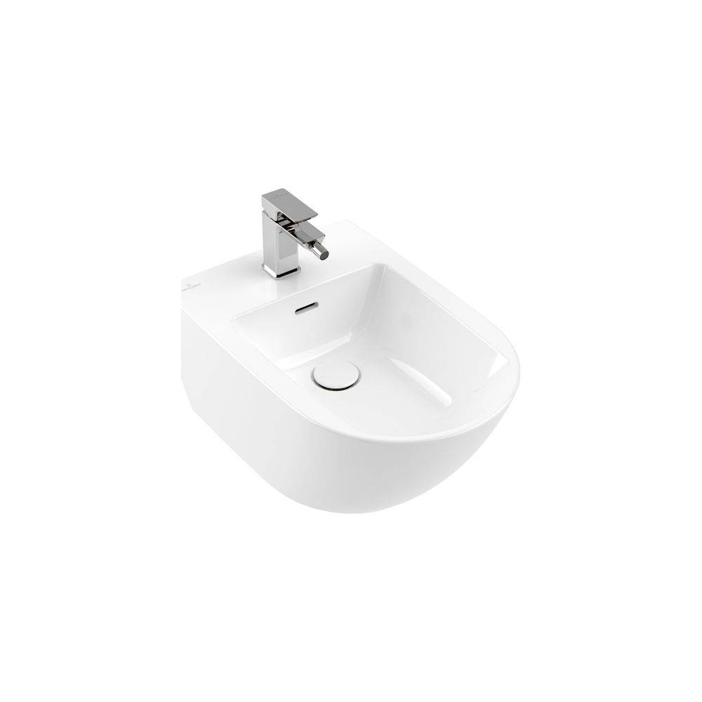 Villeroy & Boch Bidet Subway 3.0 560x375x270mm Oval wandhängend Weiß Alpin-1