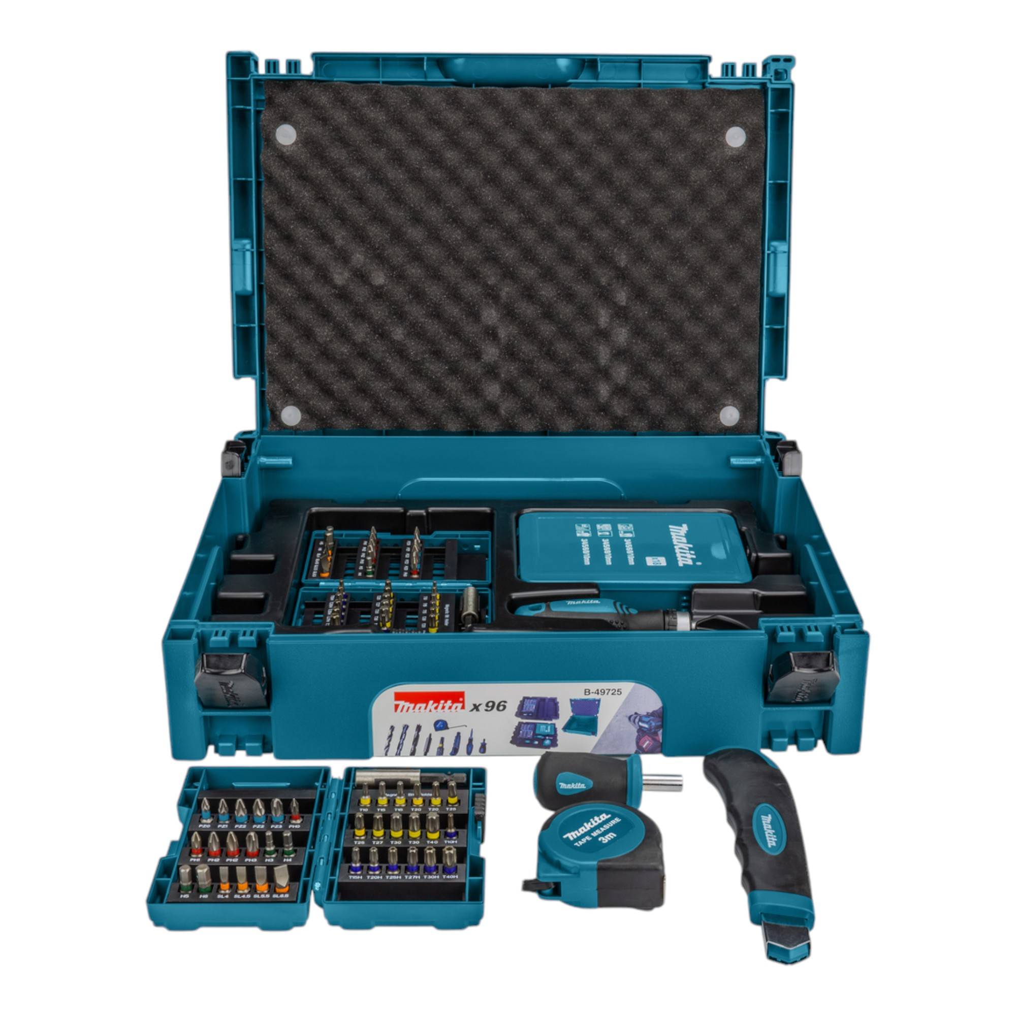 Makita 96 tlg. Bohrer- und Bitset Bit / Bohrer Set • 96-teilig-0