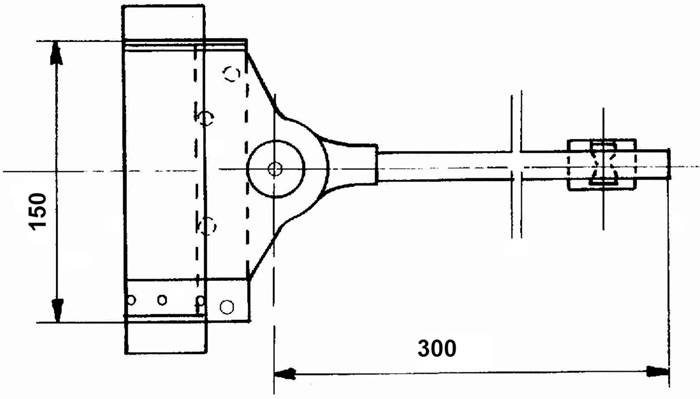 Federtürschließer/Indexfeder f.sehr schwe.Türen 80kg ZN DENI-3