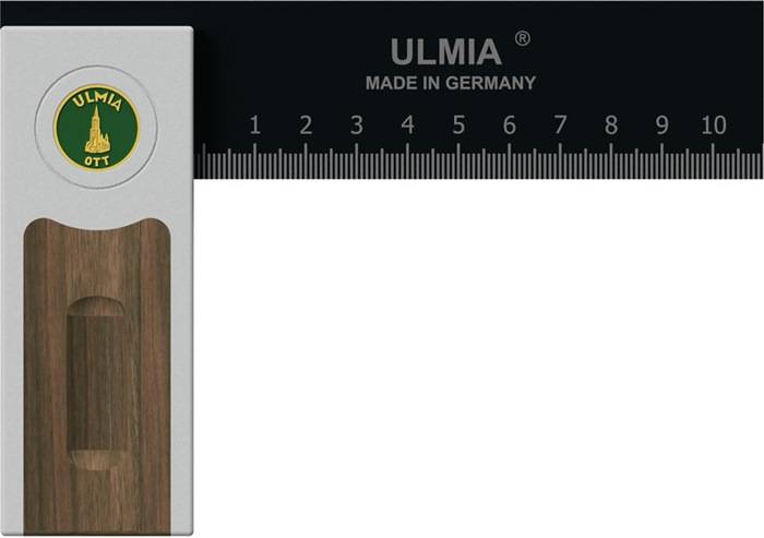 Winkel Alu-Line 500 Schenkel-L.150mm Griff-L.105mm justierbar Alu./STA/Nussbaum