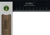 Winkel Alu-Line 500 Schenkel-L.150mm Griff-L.105mm justierbar Alu./STA/Nussbaum