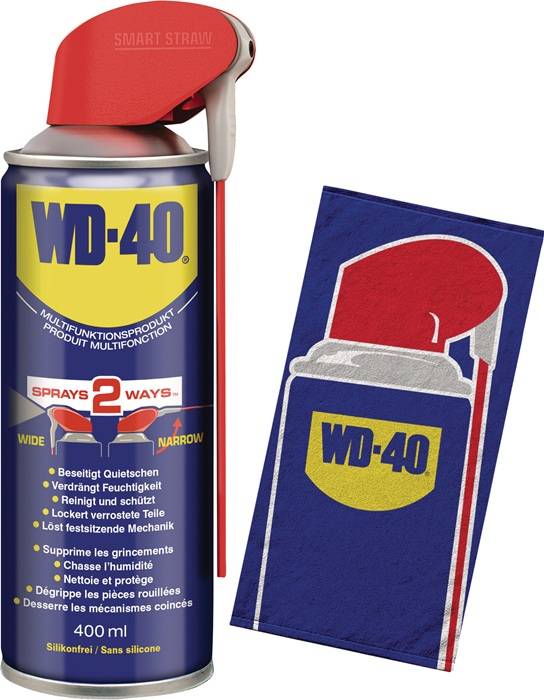 Multifunktionsprodukt 24x400ml Spraydose Smart Straw m.kostenl.Beigabe Set WD-40-0