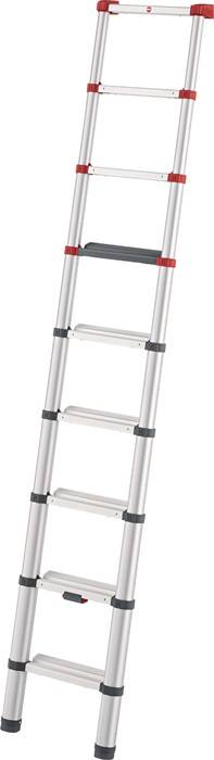 Teleskop-Anlegeleiter T100 Alu.9 Stufen max.Gesamtbelastung 150kg-0