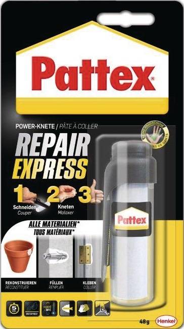 Powerknete Repair Express weißlich 48g Stick PATTEX-0