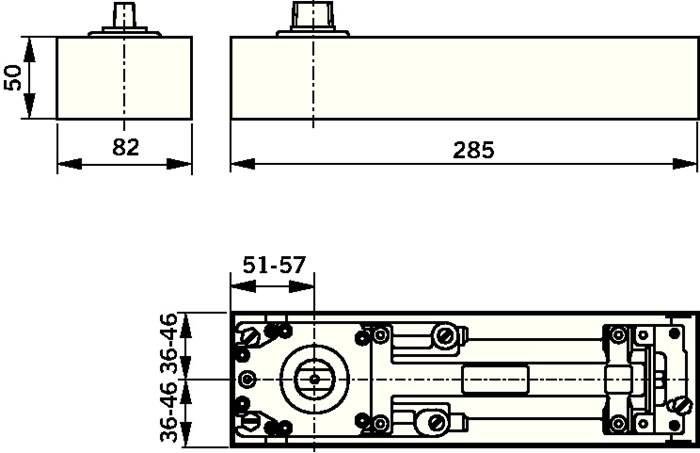 BTS BTS 75 V Festst.EN 1-4 max.1100mm max.Türgewicht 120kg DORMAKABA-4