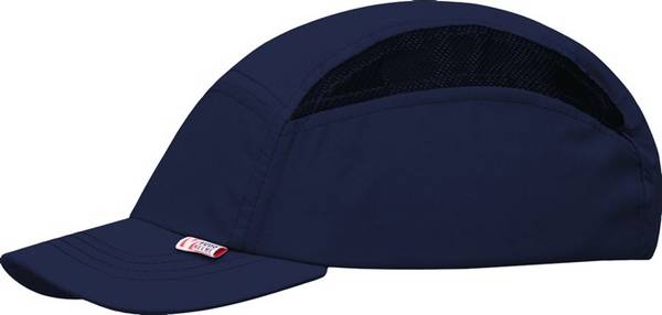 Anstoßkappe VOSS-Cap modern style 52-63cm kobaltblau Schirmlänge ca.50mm EN 812: