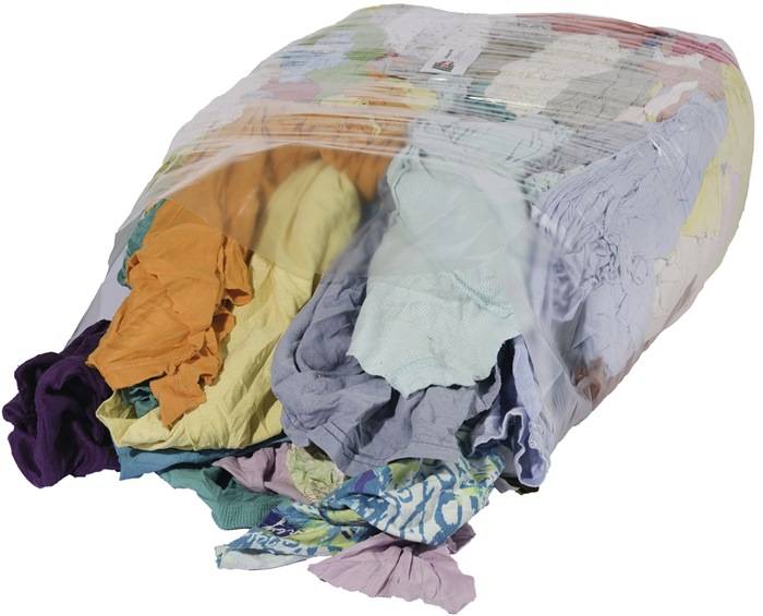 Trikotputzlappen HT Baumwolle hellbunt 10kg ELOS-0