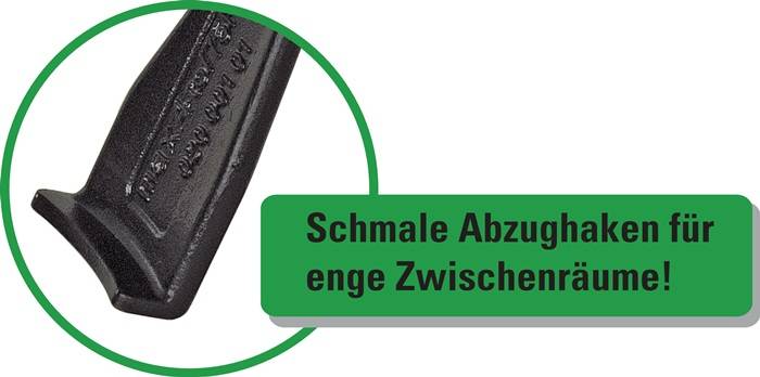 Abziehersatz K-2030 13-tlg.Spann-W.120/130mm Spann-T.100-350mm KUKKO-1