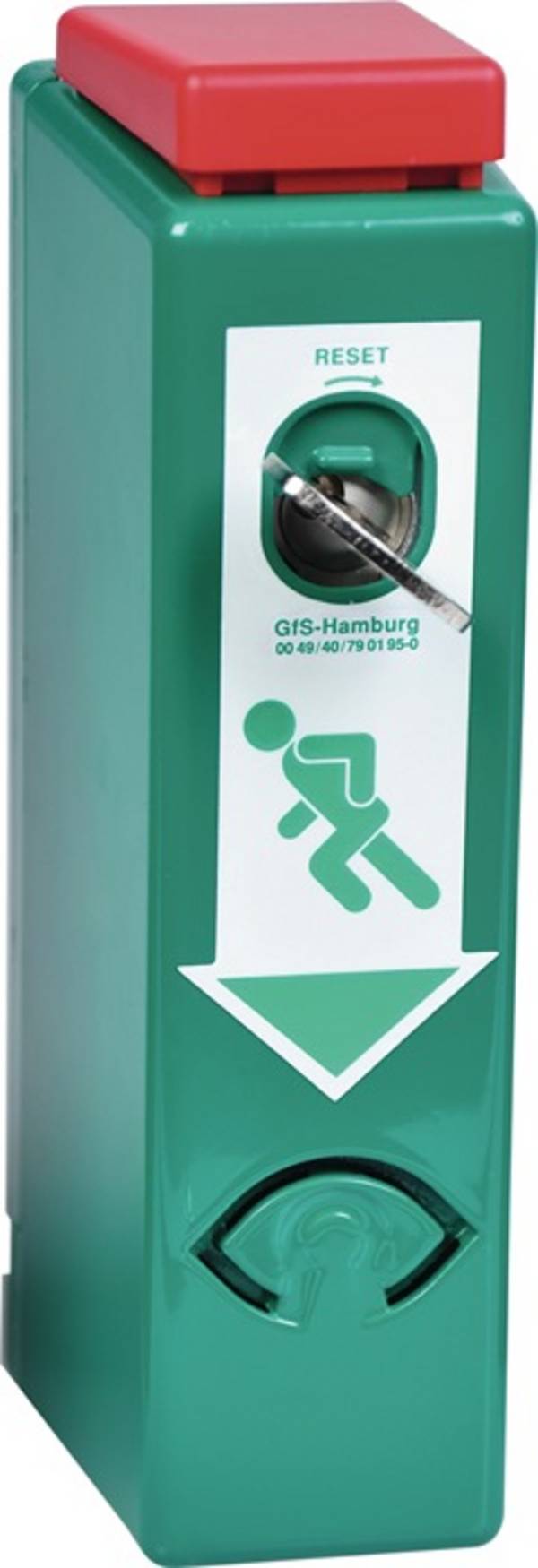 EH-Türwächter 990 100 PHZ inkl.3 Schlü.grün lack.Voralarm GFS