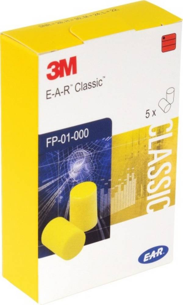Gehörschutzstöpsel E-A-R™ Classic™ EN 352-2:2020 SNR 31 dB 250PA/Krt.5PA/Pk.3M