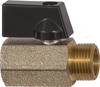 Mini-Kugelhahn VALVE LINE 13mm 1/2 IG/AG DN 15mm RIEGLER