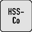 Symbolbild für Drehling DIN 4964 Form A rd.D.6mm HSS-EW9Co10 1.3207 L.100mm WILKE
