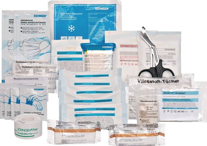 Verbandstoff-Füllung DIN 13157-2021 Stand.20 J.sterile Verbandstoffe SÖHNGEN-0