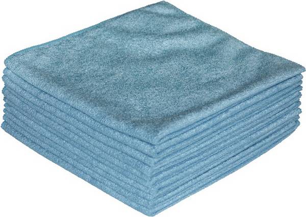Mikrofasertuch ECONOMY blau L380xB380ca.mm 1 KT NORDVLIES