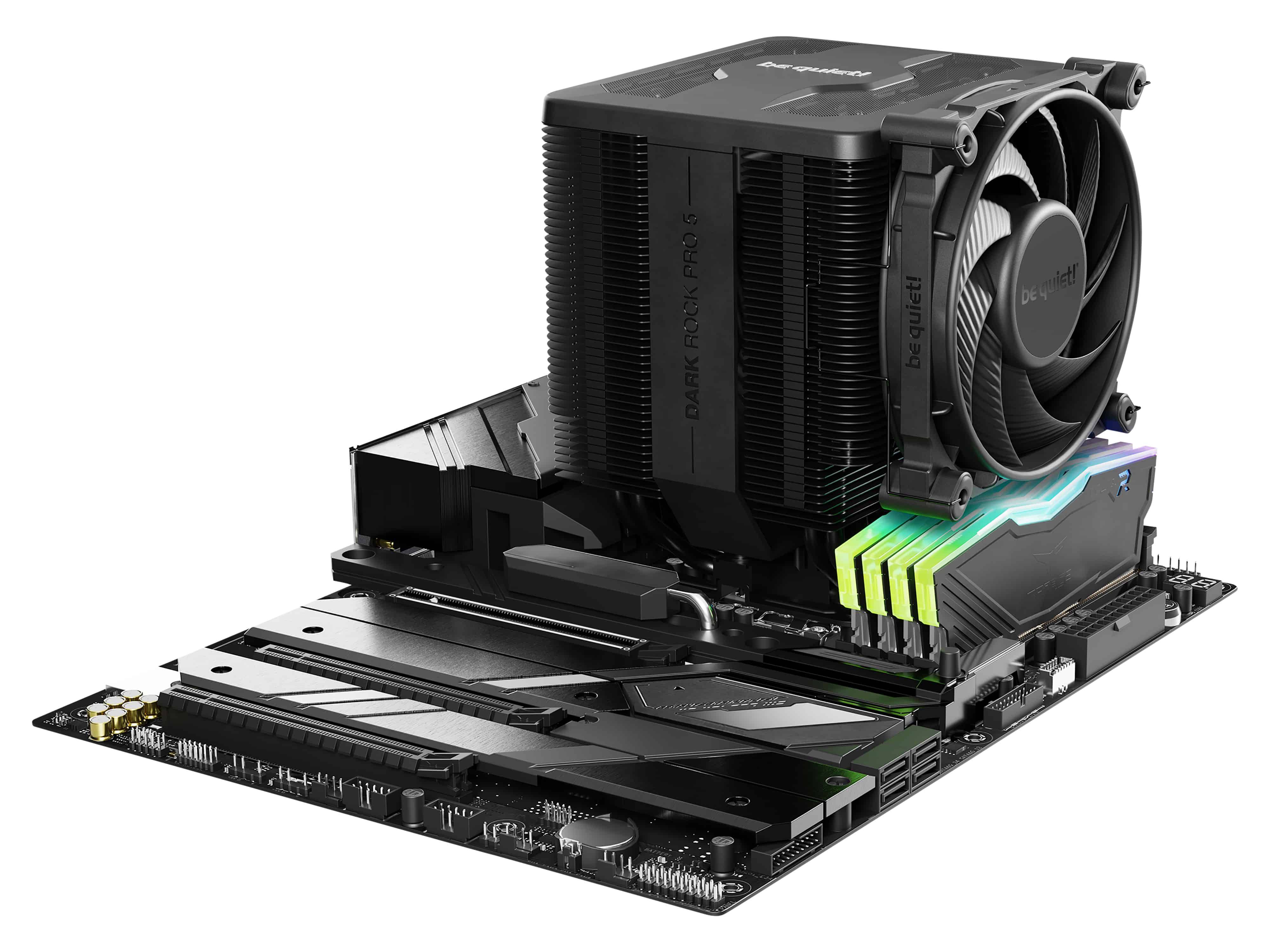 Symbolbild für be quiet! Dark Rock PRO 5 - Prozessor-Luftkühler - (für: LGA1150, LGA1151, LGA1155, LGA1200, LGA1700, AM4, AM5)
