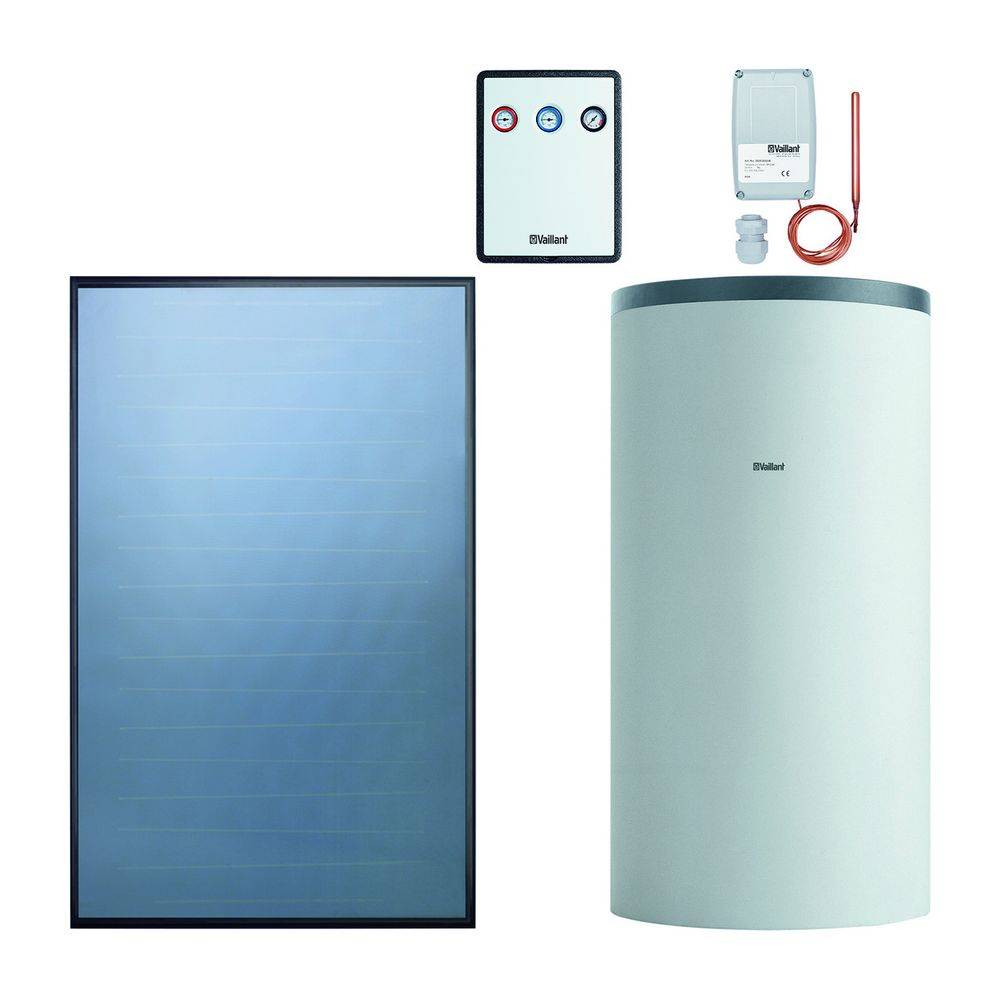 Vaillant Solar-Paket 9.454/3 mit 5x VFK 155 Kollektoren und VPS RS 800 B Speicher-2