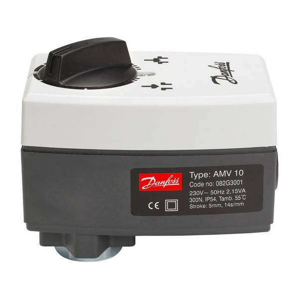 Danfoss elektrischer Stellantrieb AMV 10, 3 Punkt Schritt, ohne Sicherheitsfunktion