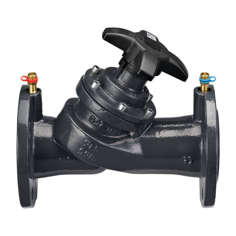 Danfoss Strangregulier- und Messventil MSV-F2, DN 80, mit Messnippel, PN 16, Flansch, Kvs 122,3m3/h-1