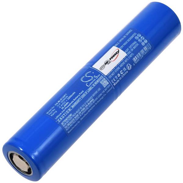 Akku passend für Taschenlampe Maglite ML125 ML150LR Typ ILIF-3006526, 6,4V, LiFePO4
