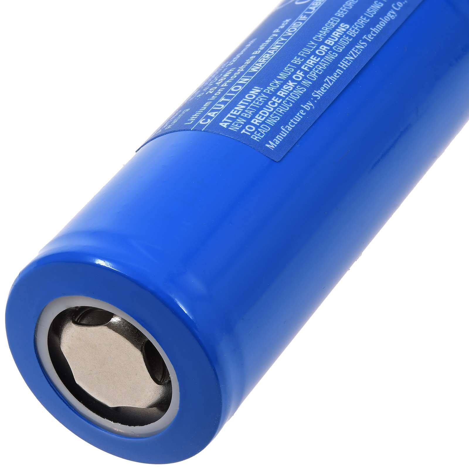 Akku passend für Taschenlampe Maglite ML125 ML150LR Typ ILIF-3006526, 6,4V, LiFePO4-2