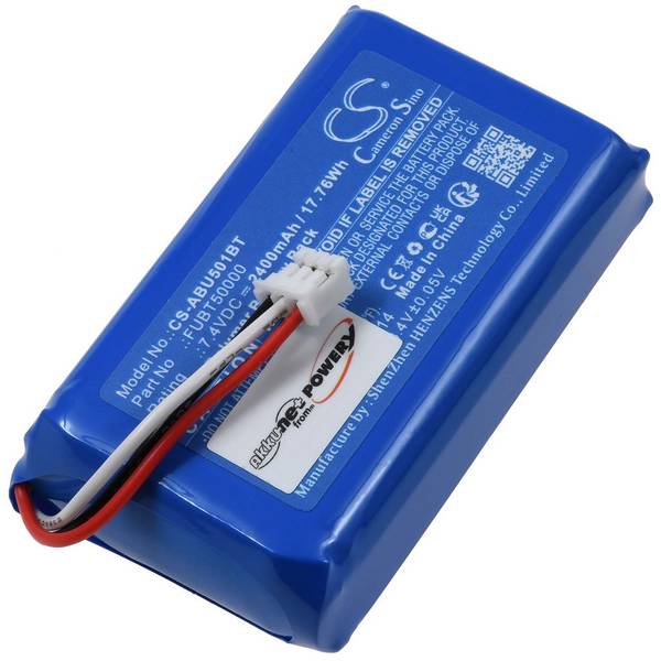 Akku für Abus FUAA50600 Funk-Alarmanlage, 7,4V, Li-Polymer