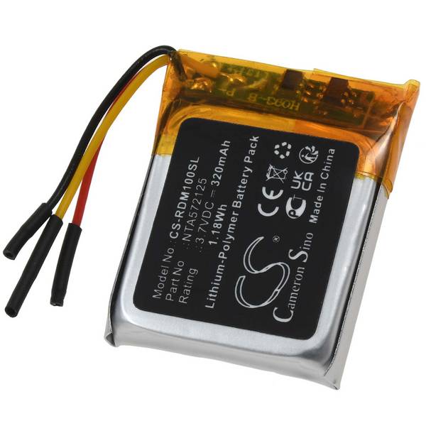 Akku kompatibel mit Rode Typ NTA572125, 3,7V, Li-Polymer