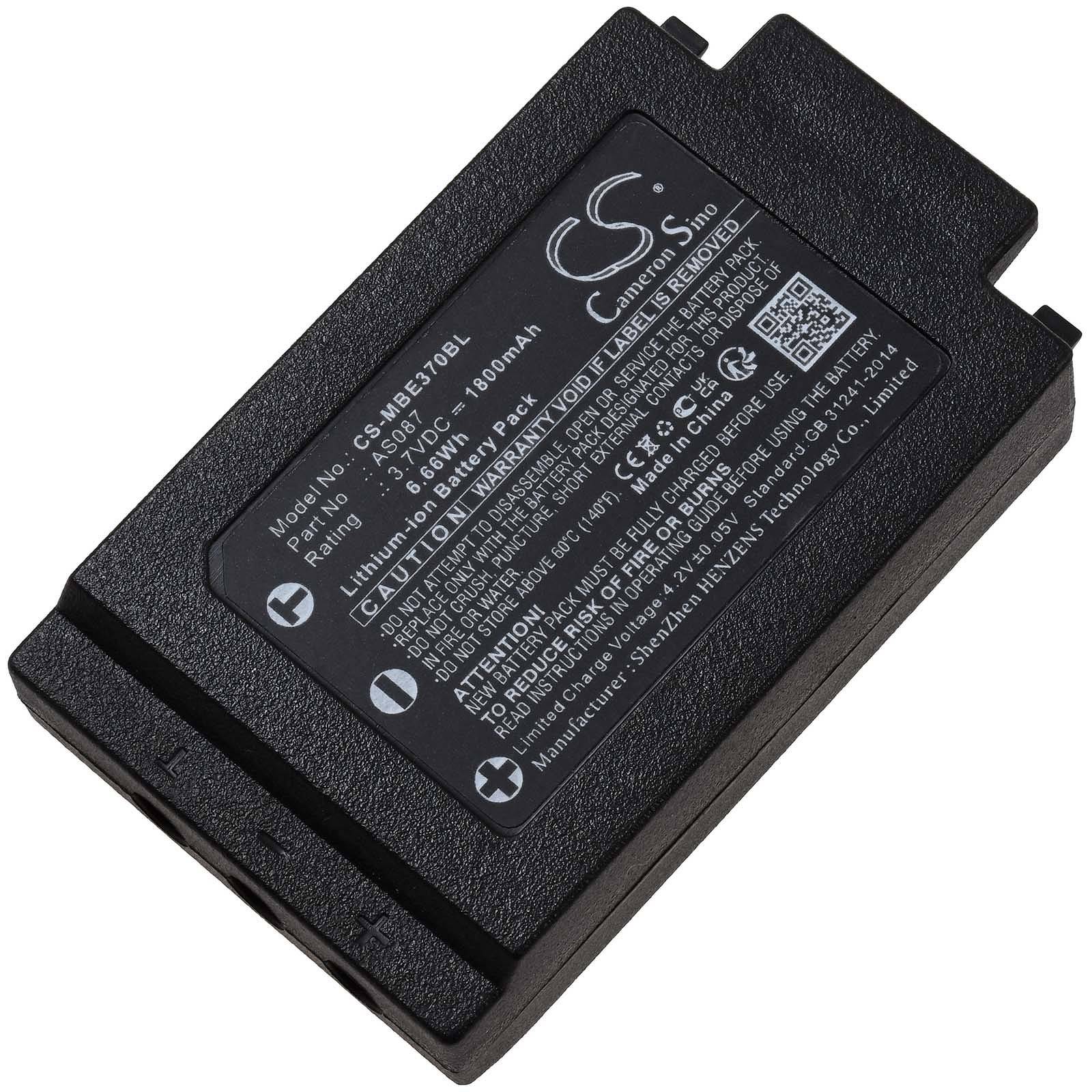Akku kompatibel mit IMET Typ BE3700, 3,7V, Li-Ion-0