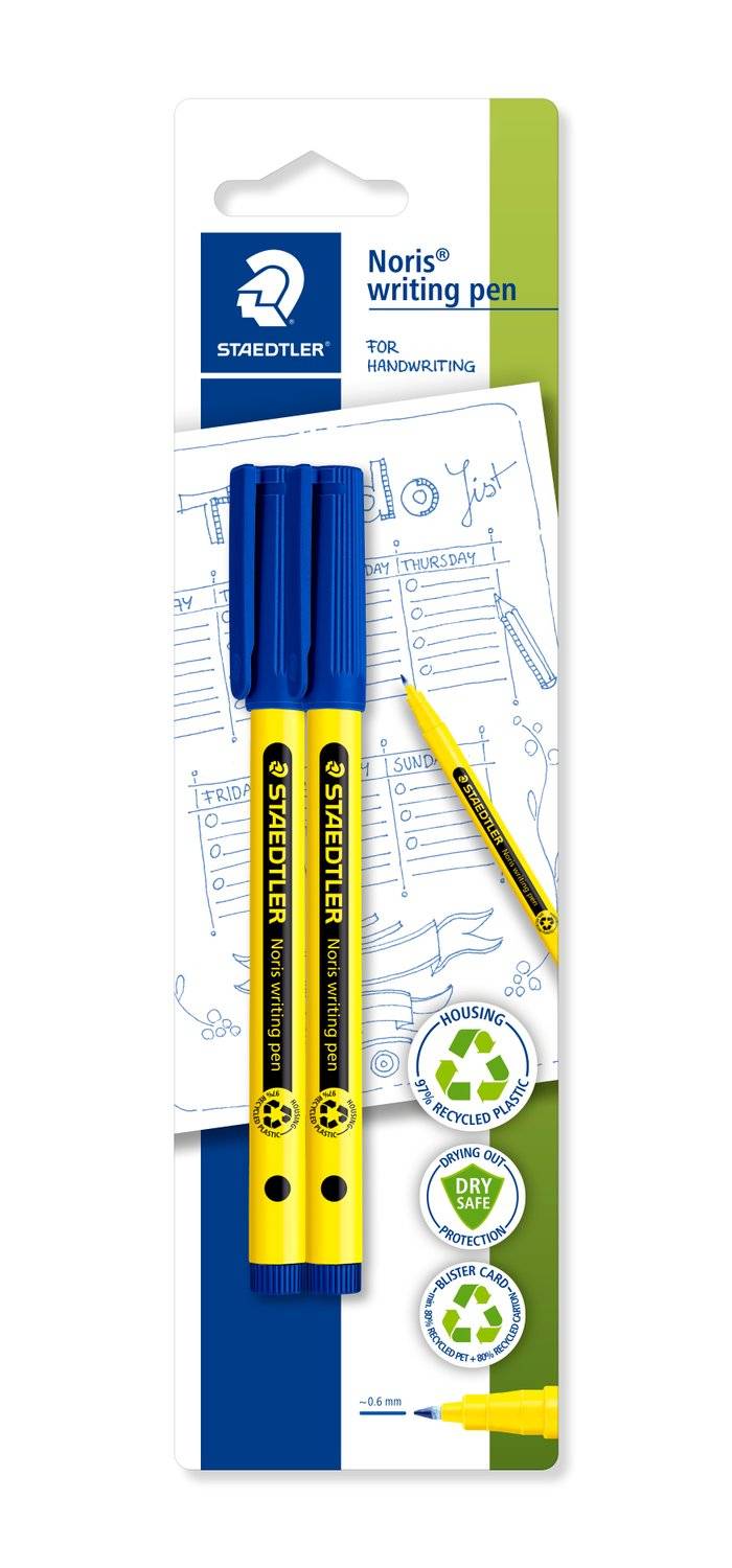 Fineliner Noris writing pen blau 2 Stück-0