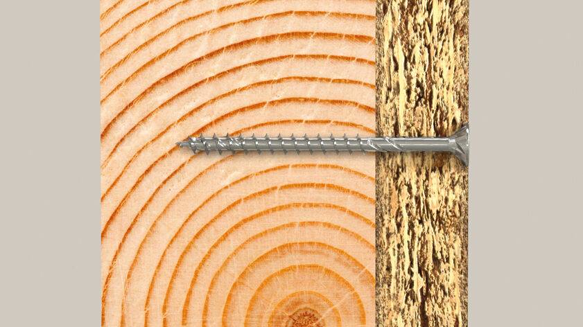 fischer 670324, Schraube, Metall, Holz, PH (Phillips), PZ2, Edelstahl-1
