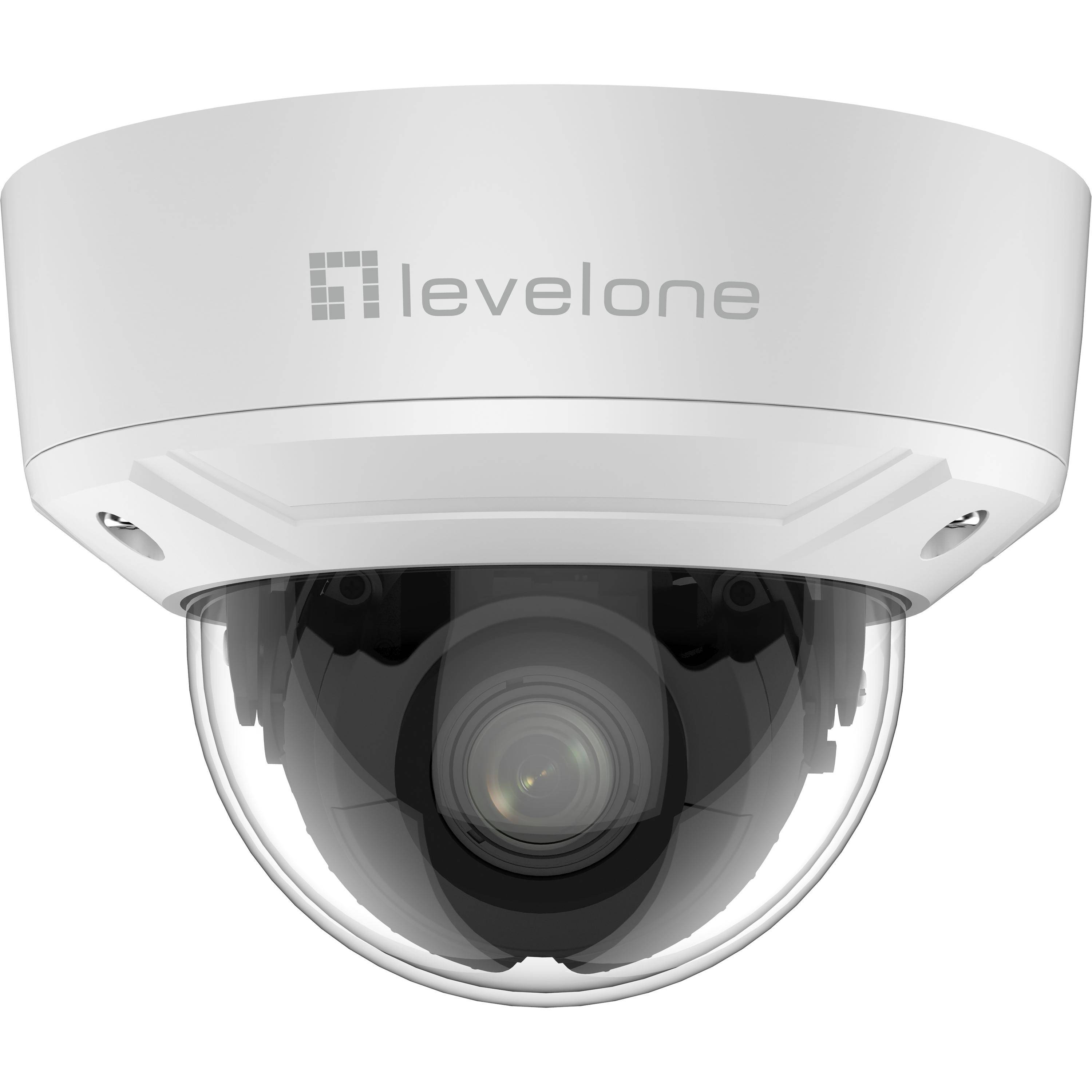 LevelOne IPCam Dome Out 2MP H.265 IR 10W PoE Netzwerkkamera 2 MP-3