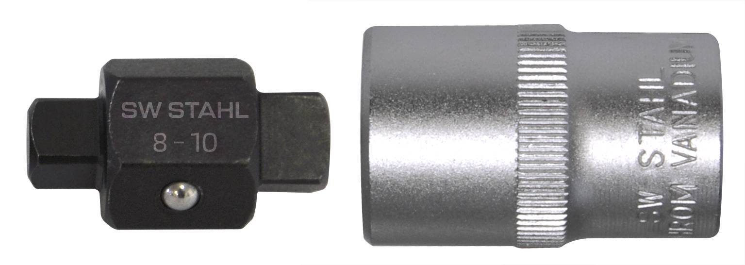 SW-Stahl 03000SB Öldienst-Einsatz, Renault/Peugeot, 8 und 10 mm, 4-Kant-0