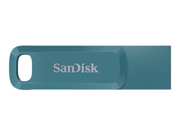 SanDisk Ultra Dual Drive Go - USB-Flash-Laufwerk - 128 GB - USB 3.2 Gen 1 / USB-