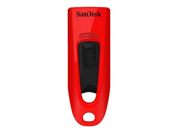 SanDisk Ultra - USB-Flash-Laufwerk - 32 GB - USB 3.0 - Rot