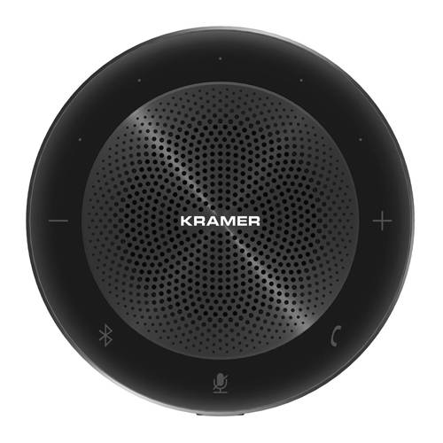 KRAMER K-SPEAK - Omnidirektionales Speakerphone (360° Tonaufnahme | Bluetooth | AUX | USB-C)-1
