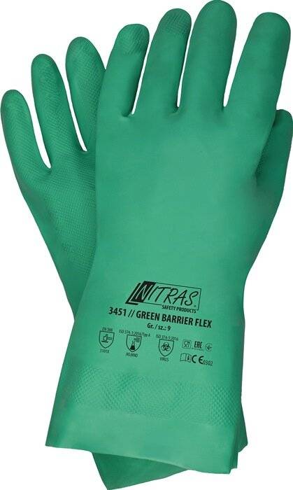 Chemikalienschutzhandschuhe Green Barrier Flex Gr.11 grün EN 388,EN 374-2