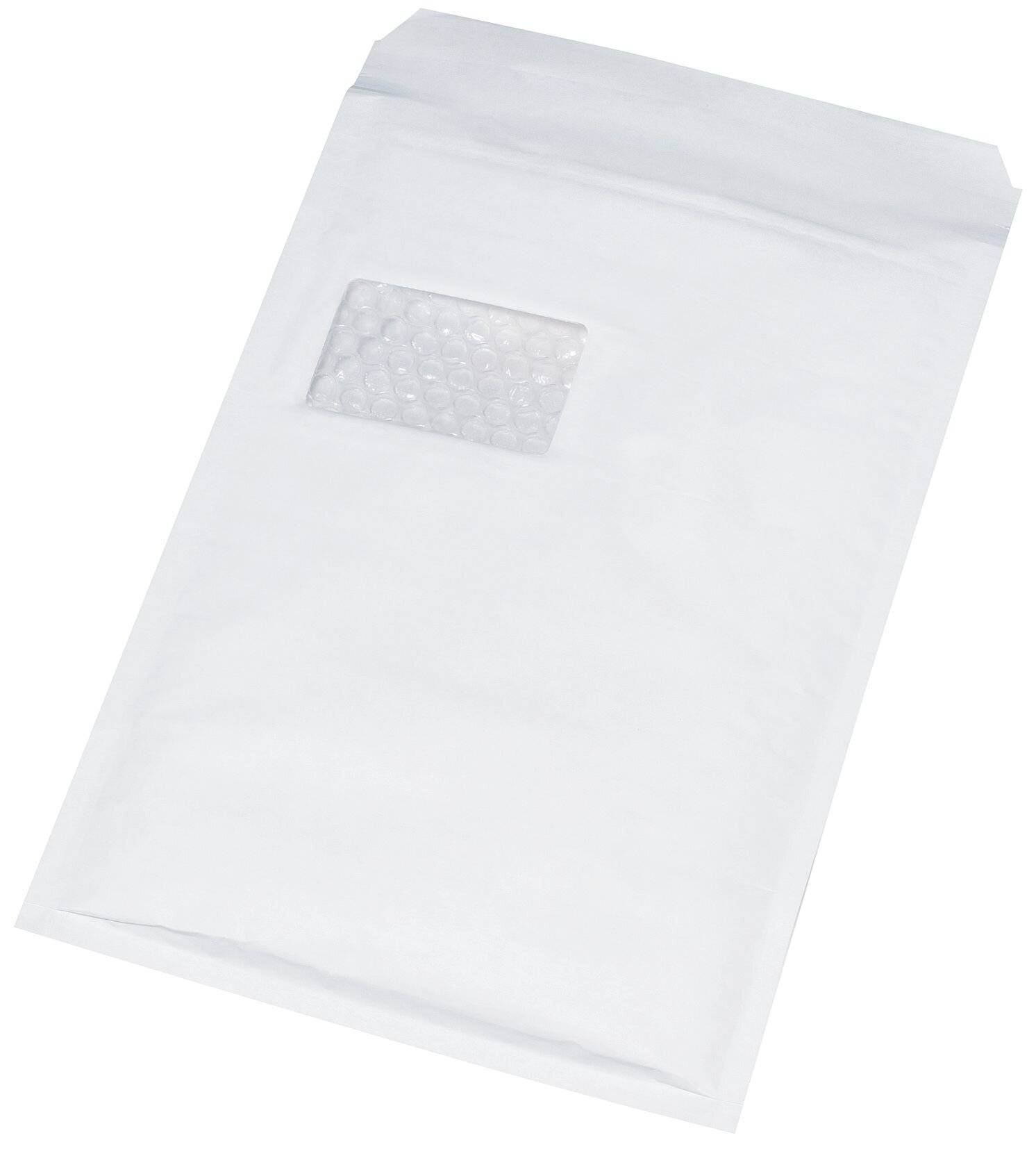 Luftpolstertaschen Nr. 7 mit Fenster, 230x340 mm, weiß, 100-0