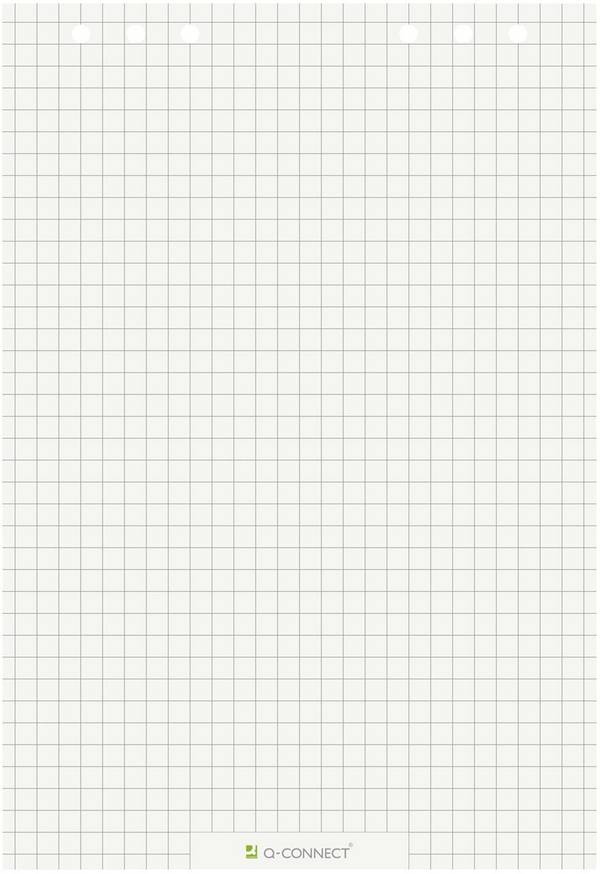 Flipchart-Block, 68 x 99 cm, kariert/blanko, 20