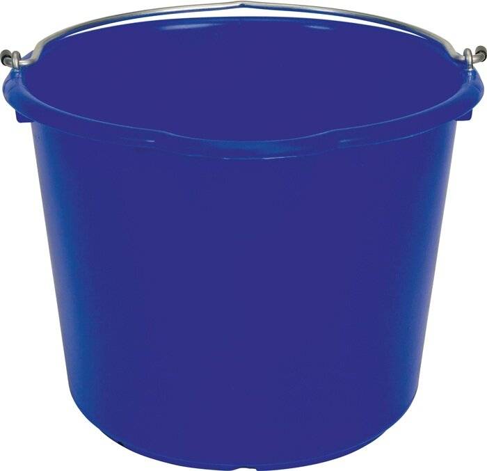 Baueimer GRIPLINE C 20l kranbar,TÜV-GS gepr.blau Ku.-5