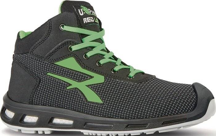 Sicherheitsstiefel RedLion HARD Gr.43 W.11 schwarz/grün S3S CI FO SR ESD-6