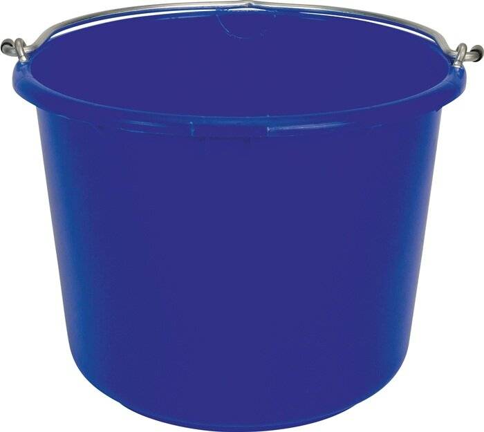 Baueimer GRIPLINE C 12l kranbar,TÜV-GS gepr.blau Ku.-5