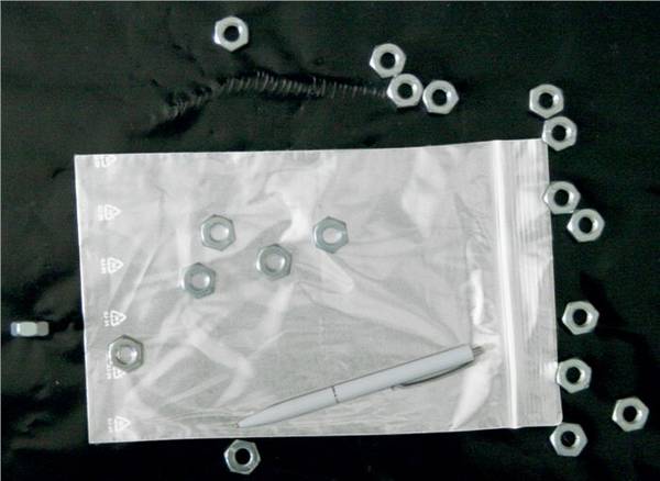 Druckverschlussbeutel 150x220mm 0,05mm ohne Druck 100 St./Pack.
