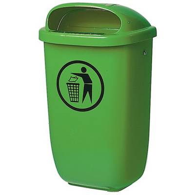 Abfallbehälter H650xB395xT250mm 50l grün SULO-0