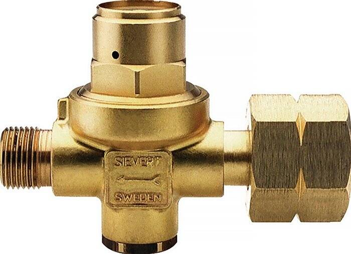 Propankleindruckregler o.Manometer 2bar 6 kg/h G 3/8" LH SIEVERT-2