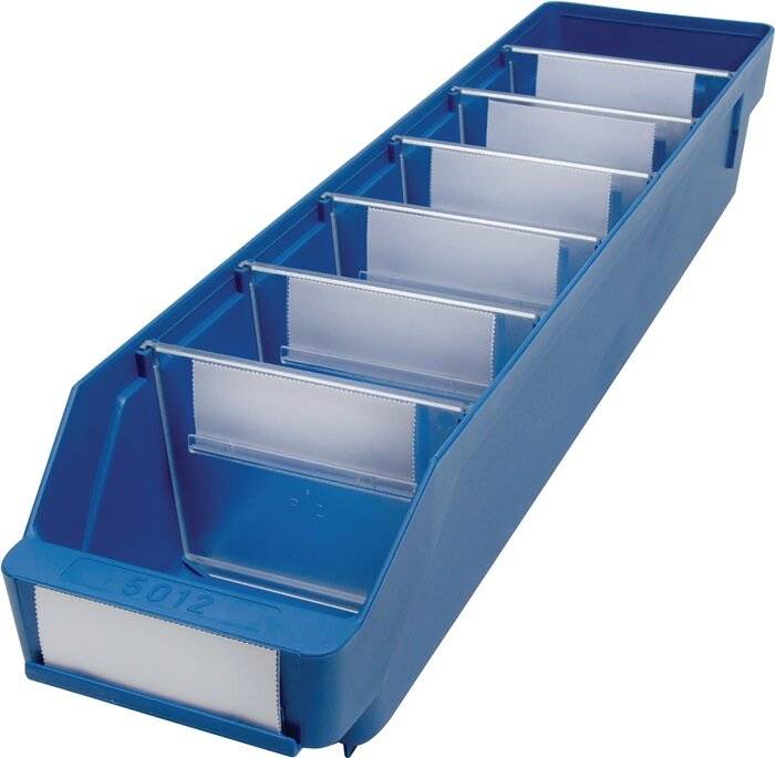 Regalkasten L500xB120xH95mm blau PP-0